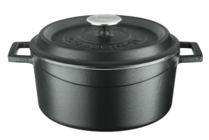 Gjutjärnsgryta 4,5L Svart