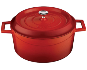 Gjutjärnsgryta 4,49L Röd