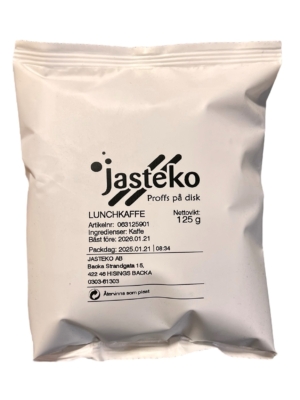 Kaffe Jasteko LUNCHKAFFE malet 125g 54st (6,75kg)