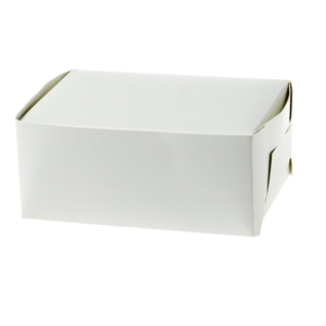 BAKELSEKARTONG 18X13X8 CM VIT 500 ST