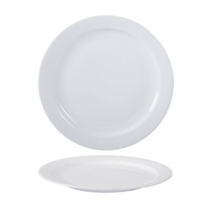 TALLRIK FLAT VIT 24,5CM UTGÅENDE