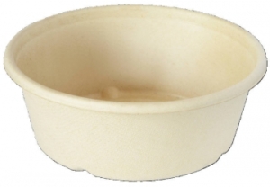 Bagasseskål Rund BRUN 1200ml 160st ERSÄTTS