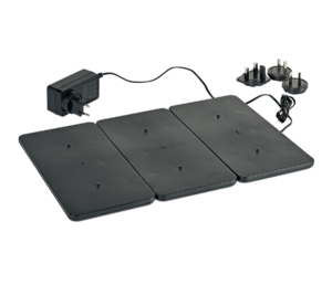 Laddningsstation för LED 52x26x2,5 cm Svart 6st