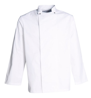 Kockjacka lång ärm NYBO Take Away Vit (Unisex)