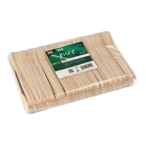 Sked av trä "pure" 16cm 250 pack