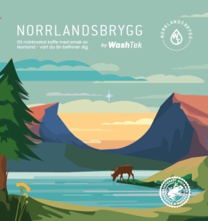 Kaffe Norrlandsbrygg bistromalet 100g 60st (6kg)