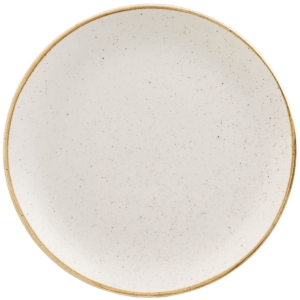 Churchill Stonecast Barley White Coupe Plate 26cm