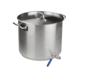 Kittel med tappkran, inkl lock, rfr, 30 Liter