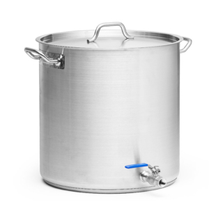 Kittel med tappkran, inkl lock, rfr, 98 Liter