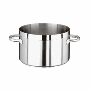 Kittel rostfri låg D400mm H245mm 30,8L, 1 St/Frp