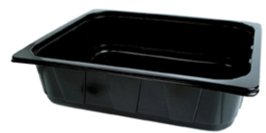 DUNIform PP 1/2 GN-form Svart 4000ml 96st