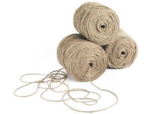 Juteband Naturfärgat / hampa 470m/rl