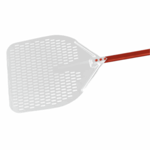 Pizzaspade perforerad aluminium D37cm L150cm, 1 St