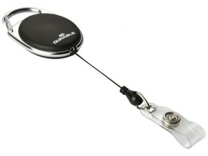 Yoyo korthållare svart Durable