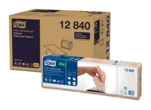 Dispenserservett Tork N4 1-L Natur 9000st