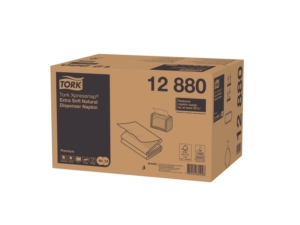 Dispenserservett Tork N4 2-L Natur 8000st