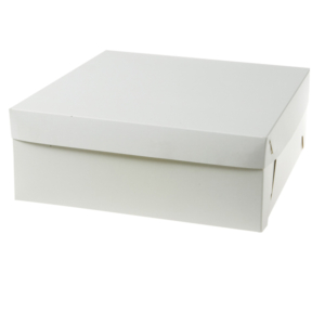 TÅRTBOTTEN 30X30X12 CM VIT 100 ST