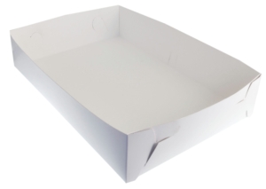 TÅRTBOTTEN 30X45X14 CM VIT 100 ST