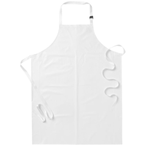 Diskförkläde VIT 100cm one size UTGÅENDE