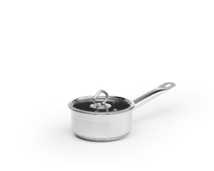 Kastrull, inkl glas lock, non stick / rfr, 1,0 Lit