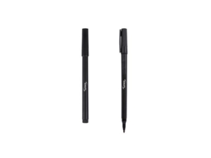 Märkpenna Lyreco rund 1-2mm svart