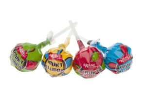 Godis Skåne FRUKTKLUBBOR 53st 975g