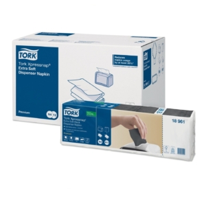 Dispenserservett Tork N4 2-L Svart 8000st