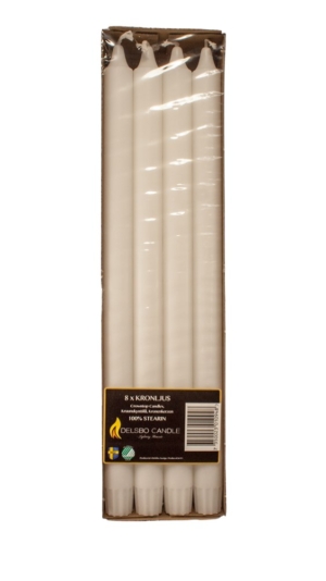 Kronljus 35cm 100% Stearin 96st