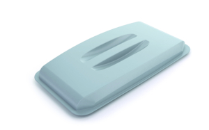 Lock till Papperskorg 60L GRÅ Durabin