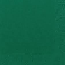 Servett 3 lag 40x40 M-Grön 1000st