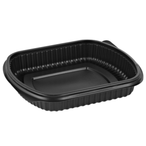 Microform Mealbox 1071ml Svart 250st