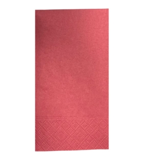 Servett 3 lag 1/8 40x40 Vinröd 1000st