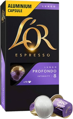 Kaffekapslar Lungo Profondo 10x10st