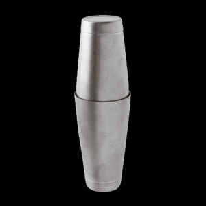 Paderno Shaker tin/halv tin borstat stål 79/59cl