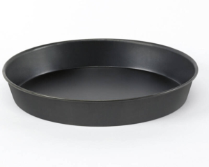 Agnelli Bak/Pizzafat i blåstål, rund, 1 St/Frp