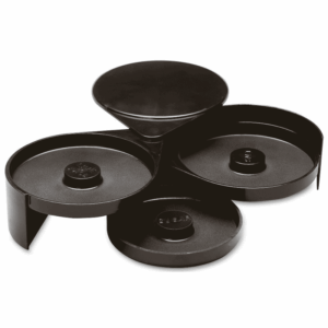 Glasrimmer 3-delad, svart, 1 St/Frp