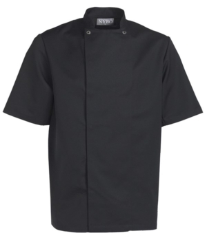 Kockjacka kort ärm NYBO Take Away Svart (Unisex)