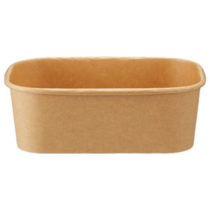 Microform PAPPER Natur rekt 750ml 300st