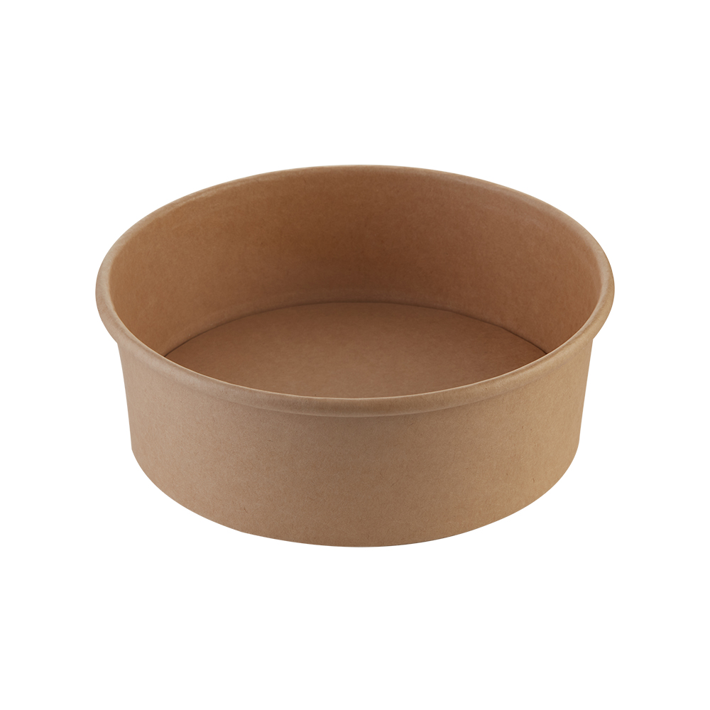 Salladsskål Papper Brun 1100ml 400st