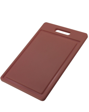 Skärbräda i polypropenplast Brun