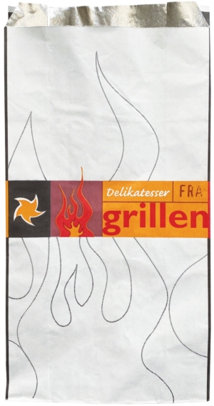 Grillpåse Aluminium Liten 500st