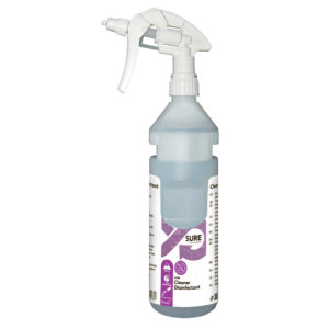 Sprayflaska SURE Cleaner & Disinfectant 750ml