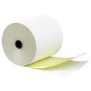 Kassarulle Printer 76x12mm 22M Vit/Gul Dubbel 50st