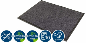 Entrématta Cosmos Grå 80x150cm