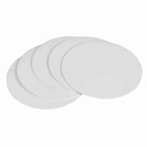 Glasunderlägg 8-lags diameter Ø9cm, Vit 1500st