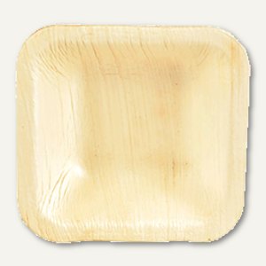 Fingerfood Skål kantig palmblad "Pure" 8x8cm 250st