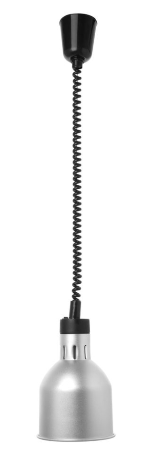 Cylindrisk värmelampa med stigande och sänkbar