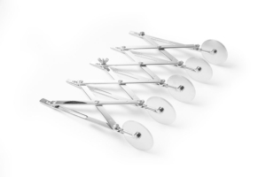 Degskärare med 5 hjul, HENDI, 222x56x(H)55mm