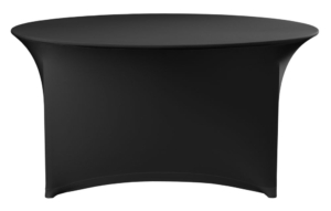 Bordsduk rund, HENDI, Symposium, 810941, Svart