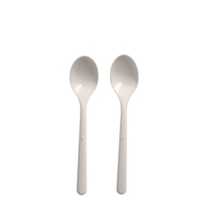 REUSE Kaffesked 13cm Kraftig "Bio-PP" Vit 50st